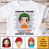 Personalized Cute Personal Stalker Kid T Shirt 24344 1