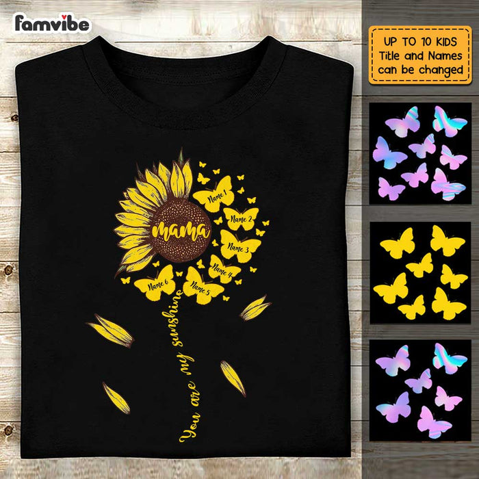 Personalized Grandma Sunflower T Shirt AP21 95O36 1