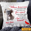 Personalized Dog Memo Photo When Tomorrow Starts Without Me Pillow DB21 85O47 1
