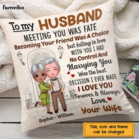 Personalized To My Husband Pillow JN162 85O47 thumb 1
