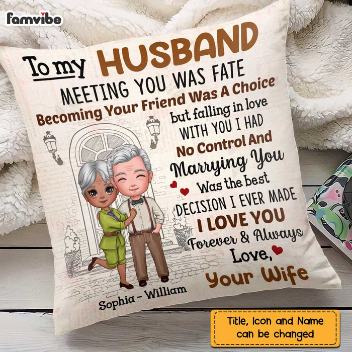 Personalized To My Husband Pillow JN162 85O47 1