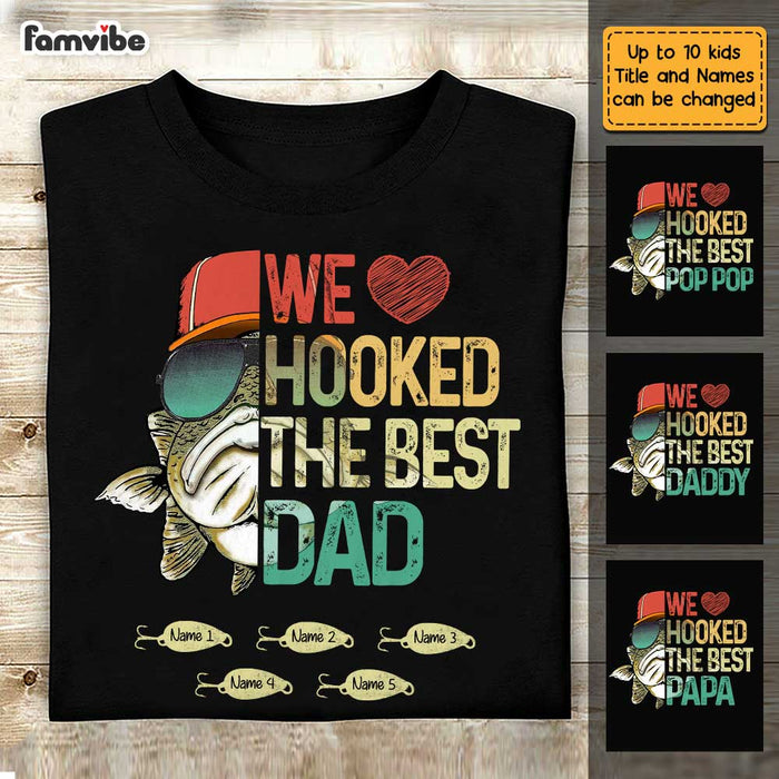 Personalized Dad Grandpa Fishing T Shirt MR28 81O36 1