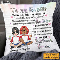Personalized To My Friend Sister Pillow OB312 23O34 thumb 1
