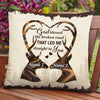 Personalized Couple Love Deer Pillow DB205 95O47 1