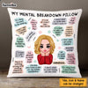 Personalized Mental Health Breakdown Affirmations Pillow AG205 58O47 1