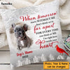 Personalized Dog Memo Photo When Tomorrow Starts Without Me Pillow DB21 85O47 1