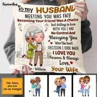 Personalized To My Husband Pillow JN162 85O47 thumb 1