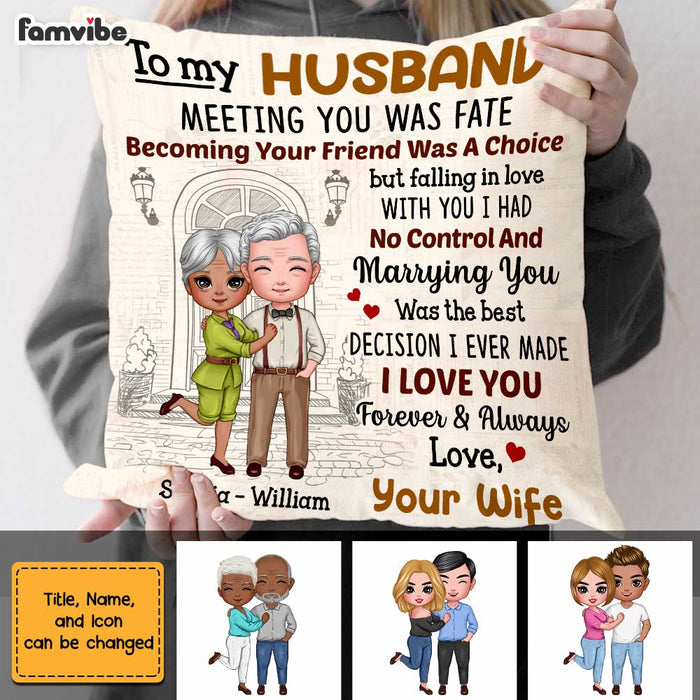 Personalized To My Husband Pillow JN162 85O47 1