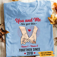 Personalized Couple We Got This T Shirt MR51 67O47 thumb 1