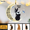 Personalized Dog Memo Angel Among Us Acrylic Circle Ornament SB62 23O47 1