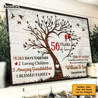 Personalized Anniversary Love Bird Poster JN301 85O47 thumb 1