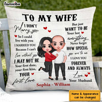 Personalized Wife I Didn't Marry You Pillow JN204 32O47 thumb 1