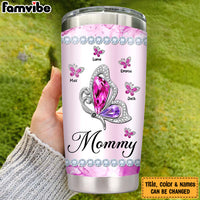 Personalized Gift For Mom Butterfly Steel Tumbler 23317 thumb 1