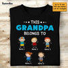 Personalized Grandpa Belongs To T Shirt FB221 81O36 1