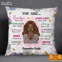 Personalized You Are Daughter Bible Verses Pillow NB262 23O58 thumb 1