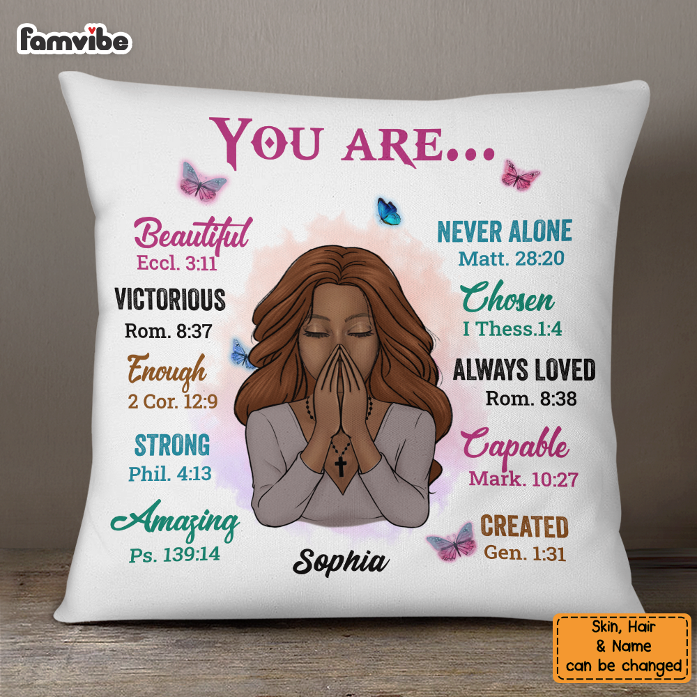 Personalized Daughter You Are Pillow JL58 30O58