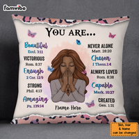 Personalized Bible Verses You Are Pillow NB283 30O58 thumb 1
