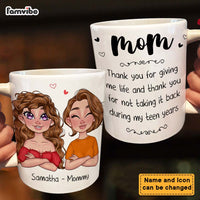 Personalized Gift for Mom Thank You For Giving Me Life Mug 23666 thumb 1