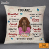 Personalized You Are Bible Verses Pillow NB224 30O58 1