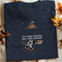 Personalized Grandma Witch Halloween T Shirt AG222 87O57 thumb 1