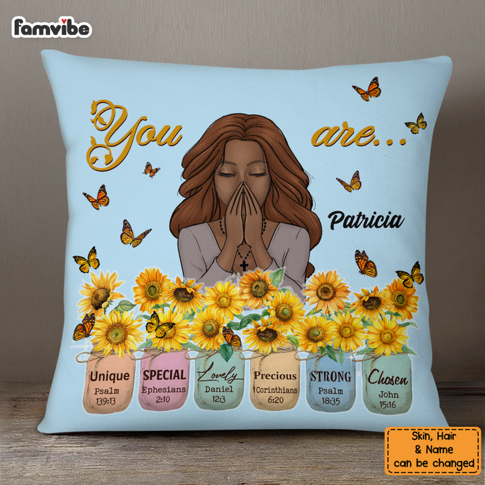Personalized Sunflower You Are Pillow SB51 30O34 1
