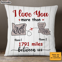 Personalized Long Distance Pillow SB252 85O58 thumb 1