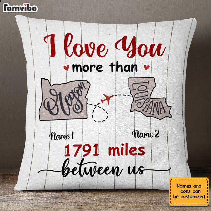 Personalized Long Distance Pillow SB252 85O58 1