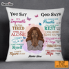 Personalized God Says You Are Daughter Pillow NB103 87O53 1