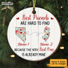 Personalized Best Friends Long Distance  Ornament SB248 30O34 1