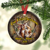 Personalized Hunting Our First Christmas Couple Ornament OB131 65O60 1