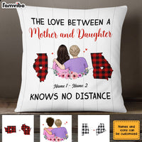 Personalized Mom Daughter Long Distance Pillow SB65 85O57 (Insert Included) thumb 1