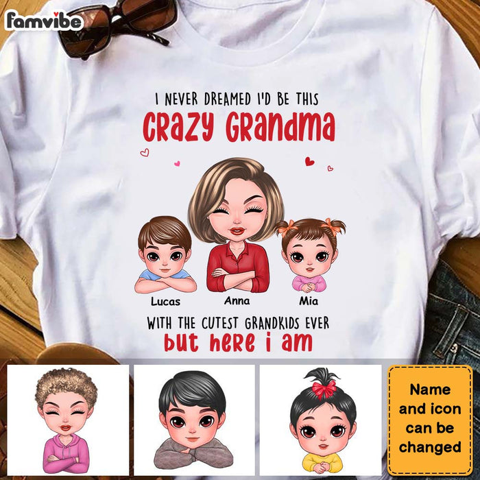 Personalized Grandma Living The Dream Shirt - Hoodie - Sweatshirt 23681 1