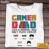 Personalized Dad Grandpa Gaming T Shirt MY302 O58O28 1