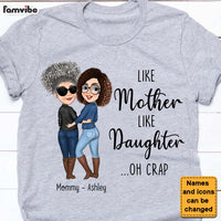 Personalized Gift For Mom Like Mother Like Daughter Shirt - Hoodie - Sweatshirt 24340 thumb 1