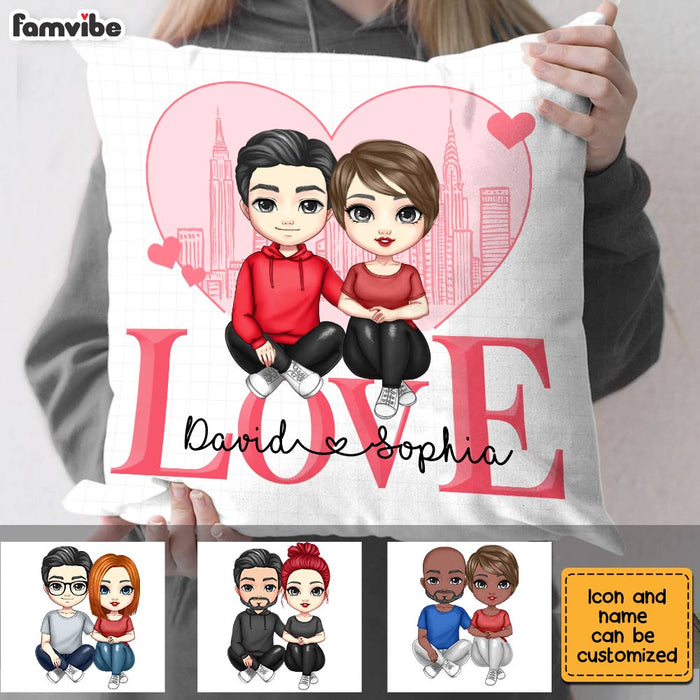 Personalized Couple Love Pillow JL286 32O28 1