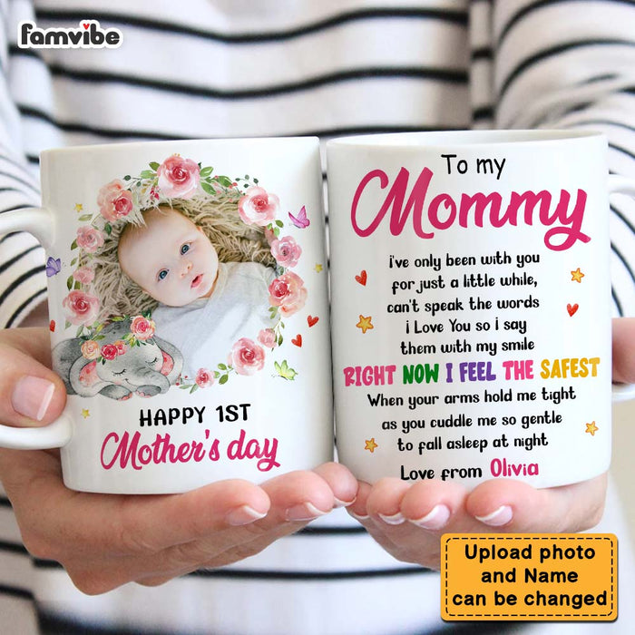 Personalized First Mother's Day Elephant Mug 23447 1