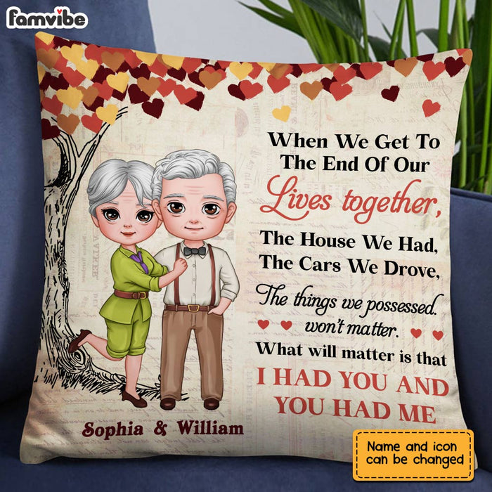 Personalized Husband Wife Couple Pillow JN172 30O28 1