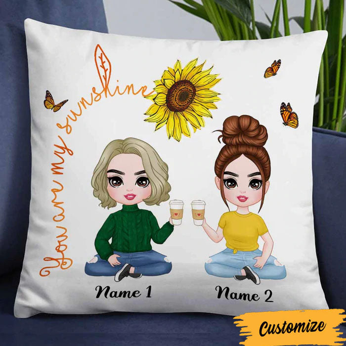 Personalized Mom Grandma Daughter Pillow MR42 26O58 1