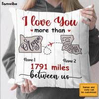 Personalized Long Distance Pillow SB252 85O58 thumb 1