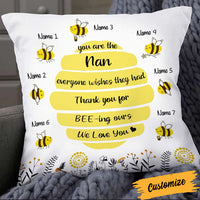 Personalized Grandma Mom Bee Pillow MR71 85O34 thumb 1