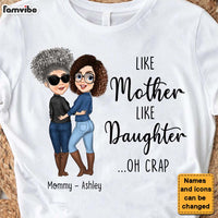 Personalized Gift For Mom Like Mother Like Daughter Shirt - Hoodie - Sweatshirt 24340 thumb 1