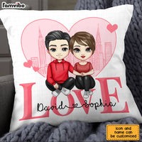 Personalized Couple Love Pillow JL286 32O28 thumb 1