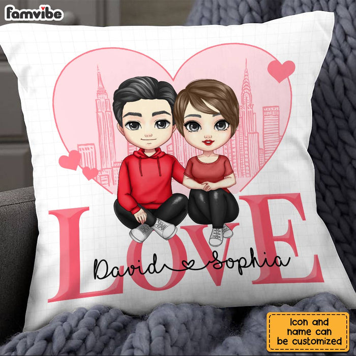 Personalized Couple Love Pillow JL286 32O28 1