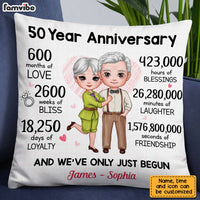 Personalized Couple Anniversary Pillow JL283 32O28 thumb 1