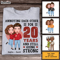 Personalized Couple Annoying Each Other T Shirt JN183 58O28 thumb 1