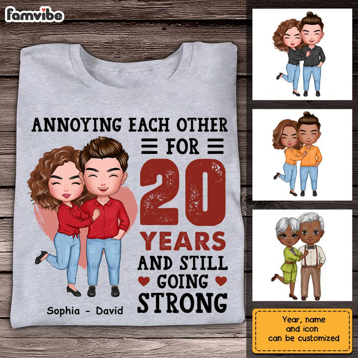 Personalized Couple Annoying Each Other T Shirt JN183 58O28 1
