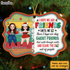 Personalized Friendship I Hope We Are Friend Until We Benelux Ornament NB101 58O28 1