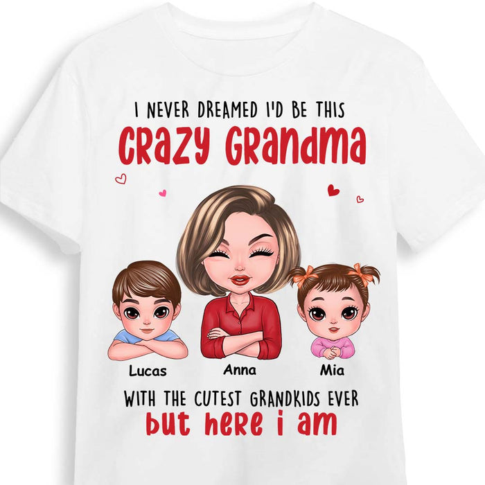 Personalized Grandma Living The Dream Shirt - Hoodie - Sweatshirt 23681 1
