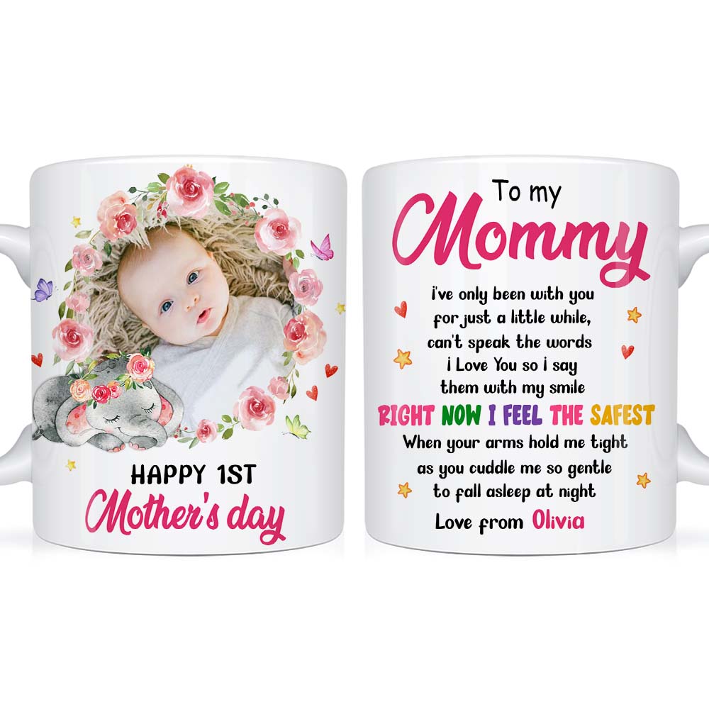 Personalized First Mother's Day Elephant Mug 23447