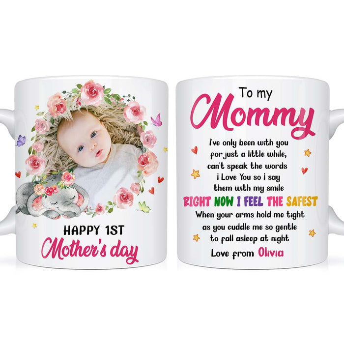 Personalized First Mother's Day Elephant Mug 23447 1